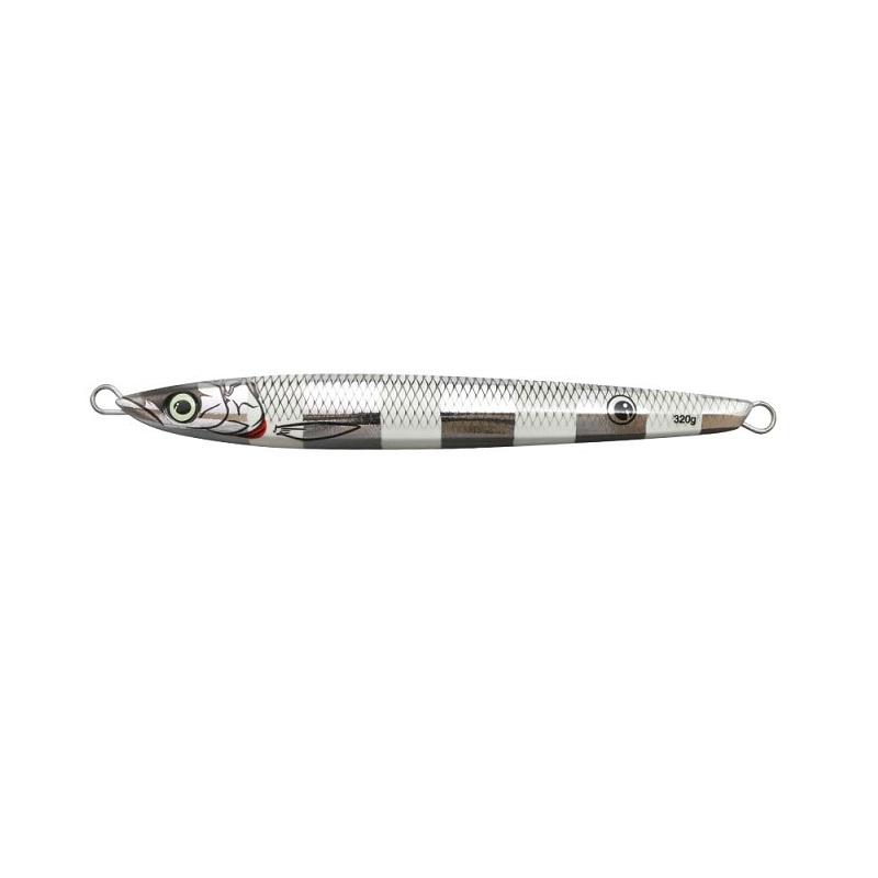 一誠 海太郎 ネコメタル 320g #041 メッキグローゼブラ : 釣具のFTO