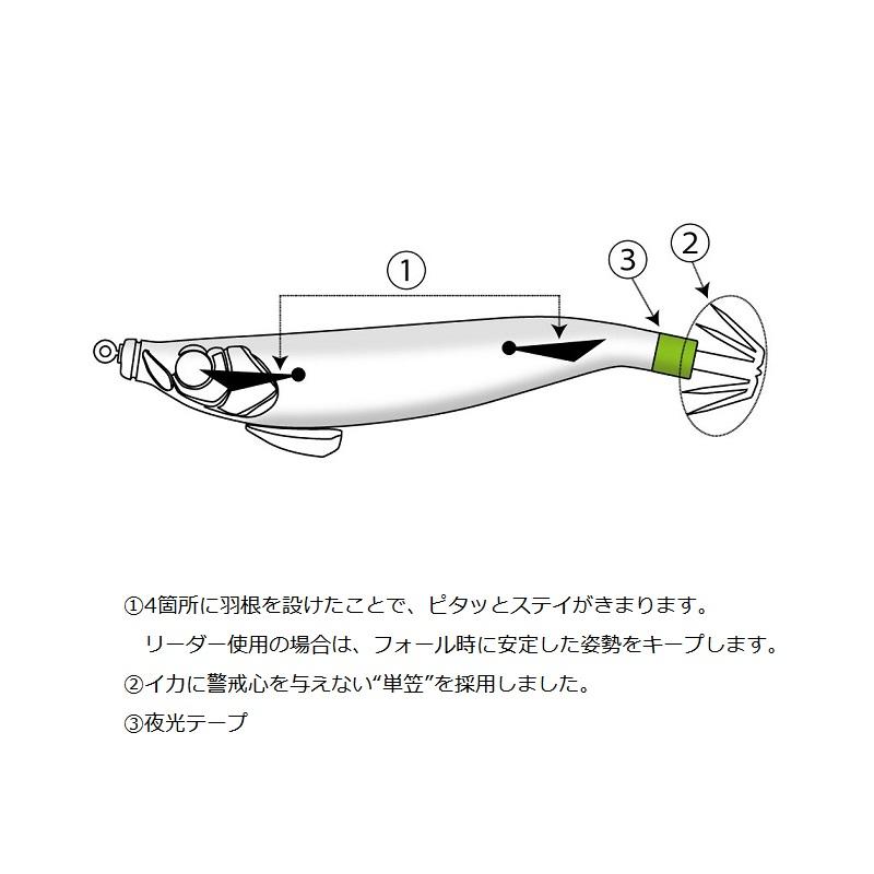 一誠 海太郎 キビ仔 2.5号 #002 アカ・ミドリ : 釣具のFTO - 通販
