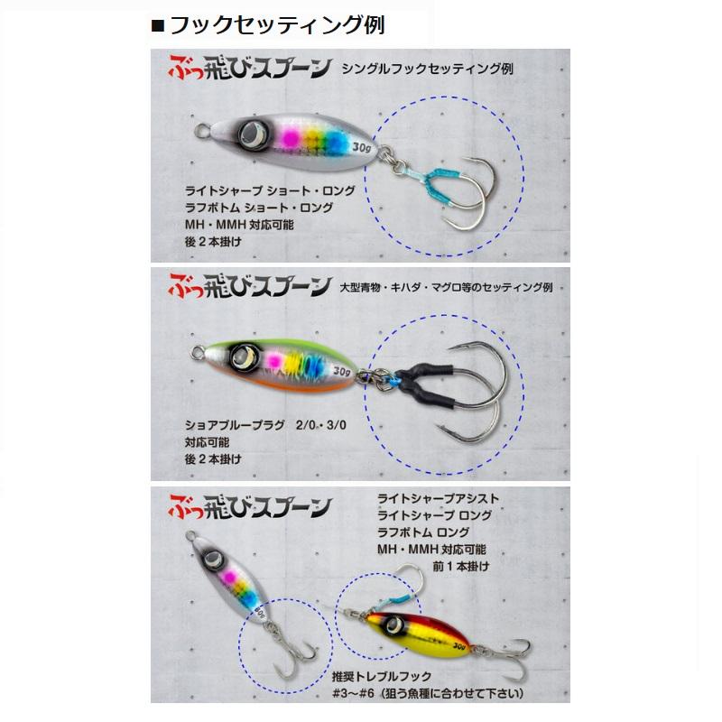 ジャンプライズ ぶっ飛びスプーン 30g #02 ブルピン : 釣具のFTO