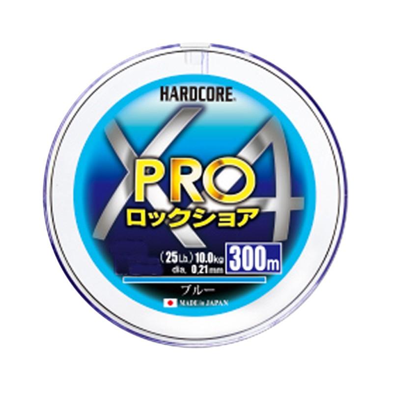 デュエル ハードコアx4 Pro ロックショア 300m 3 0号 Peライン 青物 ヒラスズキ 4本撚り 釣具のfto 通販 Paypayモール