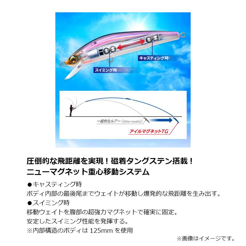 いわし DUEL デュエル F1252-IW アイルマグネット TG ミノー 105F 105mm