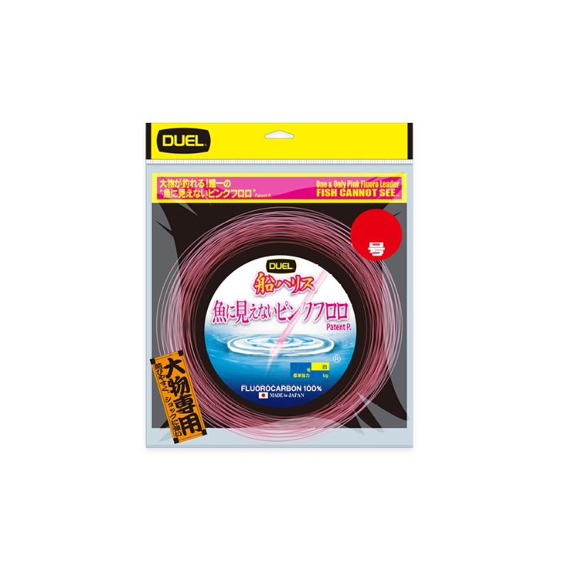デュエル H4502-SP 魚に見えないピンクフロロ船ハリス 大物50m 80号 SP ステルスピンク DUEL（デュエル） H4502-SP 魚に見えないピンクフロロ船ハリス 大物50m