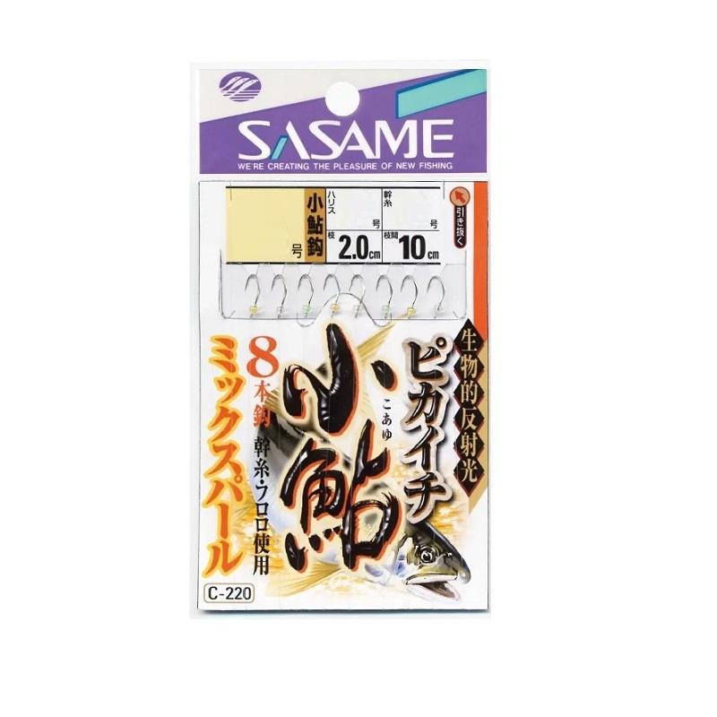 ササメ C-220 ピカイチ小鮎 ミックスパール 2.5-0.6 : 釣具のFTO