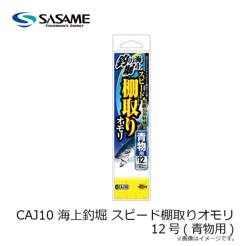 ササメ CAJ10 海上釣堀 スピード棚取りオモリ 12号(青物用) : 釣具の