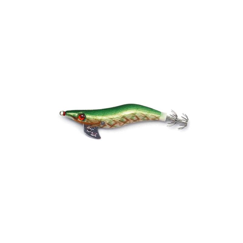 大阪漁具 EGIR1.5AZG エギ(烏賊墨ラトル) 1.5号 アジ/金テープ : 釣具