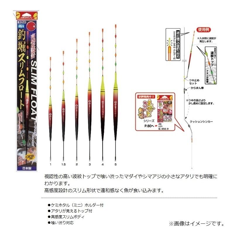 ハリミツ E-56 釣堀スリムフロート 1 : 釣具のFTO - 通販 - Yahoo