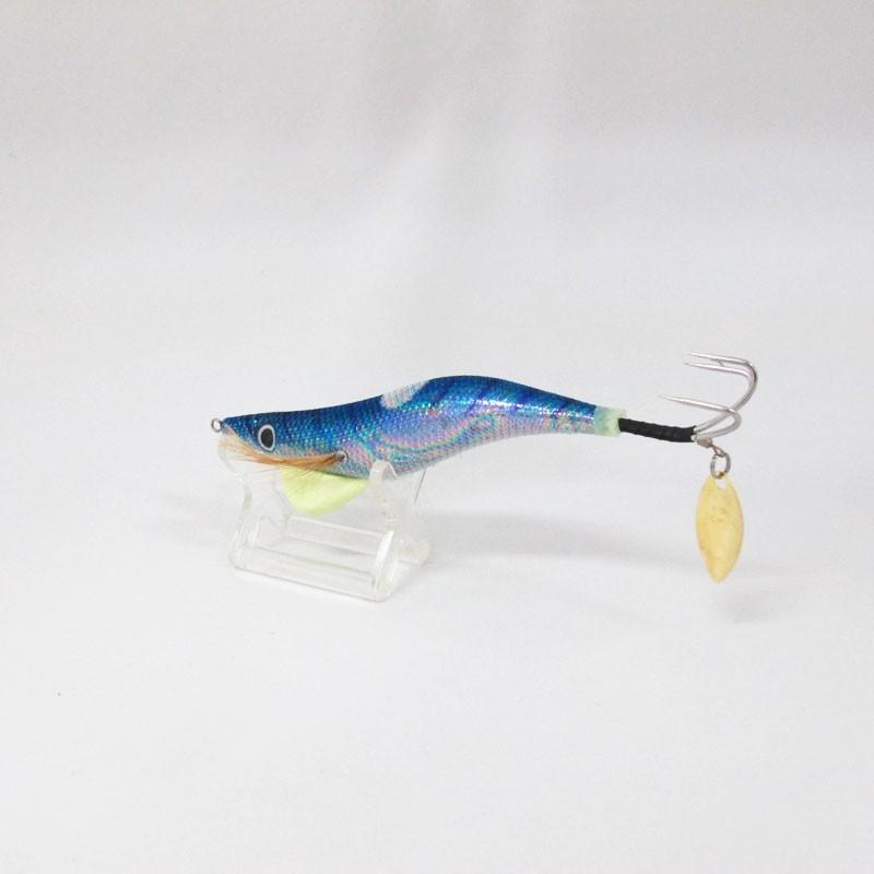 ハリミツ 蛸墨族 35g 三日月ブルーレインボー / タコエギ 魚矢オリカラ