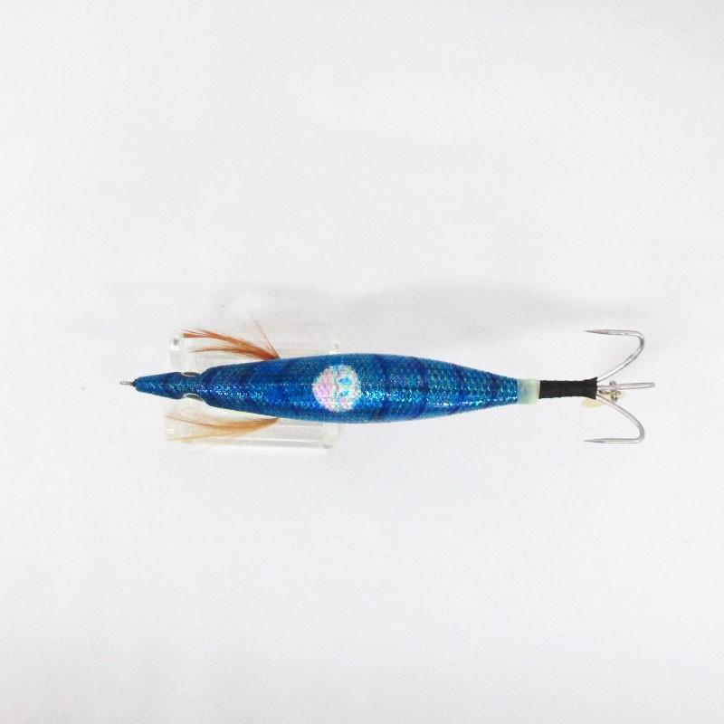 ハリミツ 蛸墨族 35g 三日月ブルーレインボー / タコエギ 魚矢オリカラ