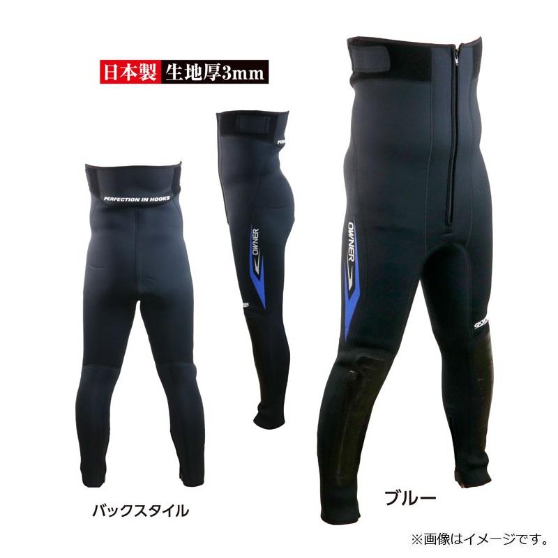 オーナー　鮎3mmハイストレッチタイツ2 LO グレー_1