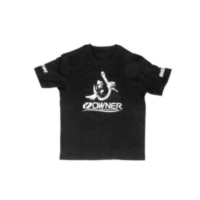 釣具 オーナー 半袖 Tシャツ ブラック Lサイズ 非売品 フィッシング