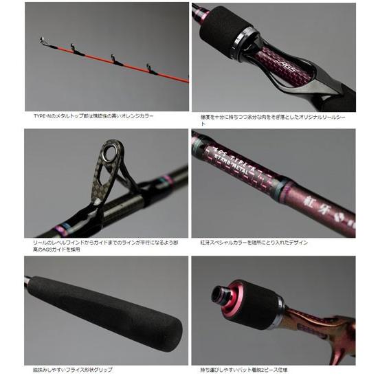即決価格❗️紅牙AGS N69MHB-L グリップ DAIWA ダイワ DAIWA（釣り） ダイワ(グローブライド) 紅牙 AGS TYPE-N N69MHB