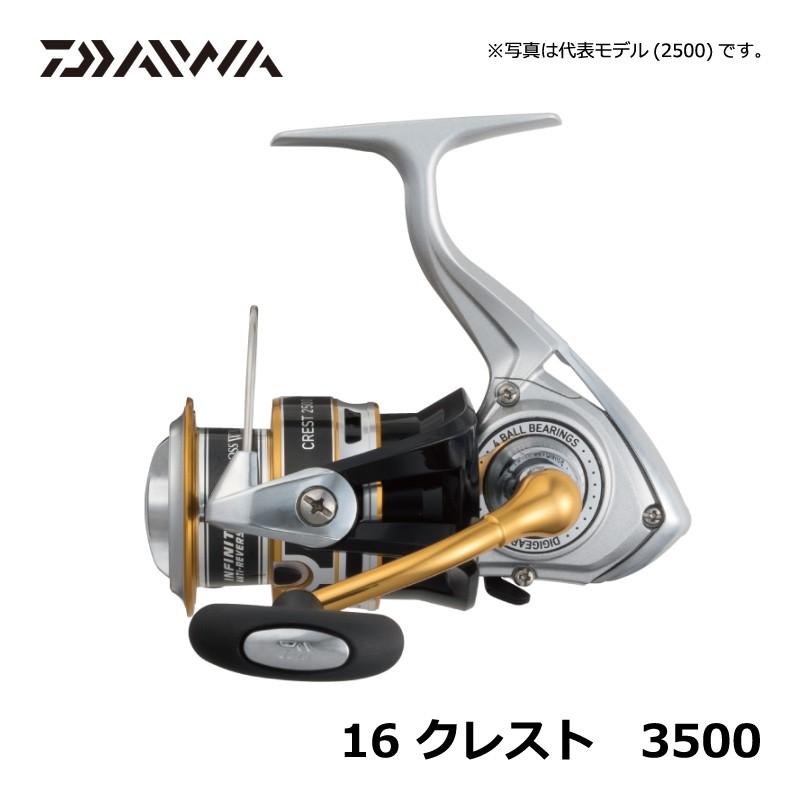 DAIWA（ダイワ） 16 クレスト 3500 / スピニングリール おすすめ