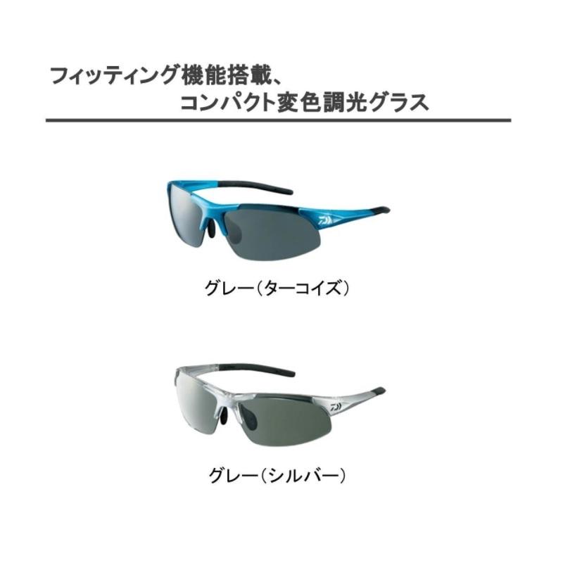 ダイワ DN-4022H ポリカーボネイト変色調光偏光グラス グレー