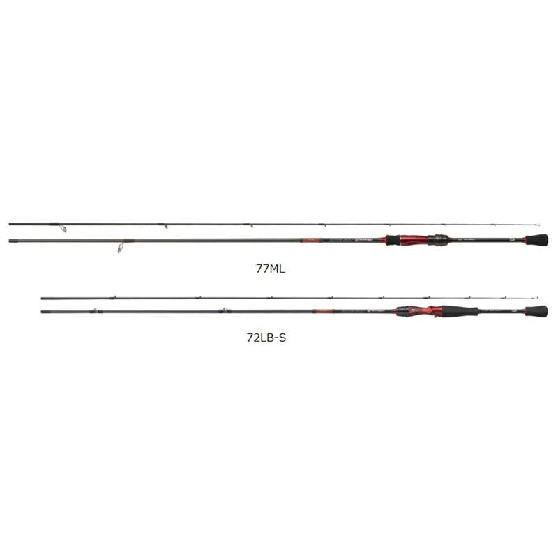 ダイワ　シルバーウルフ　MX72L-S ダイワ シルバーウルフ EX 72MLB-S(ベイト 2ピース)(72MLB-S): 竿