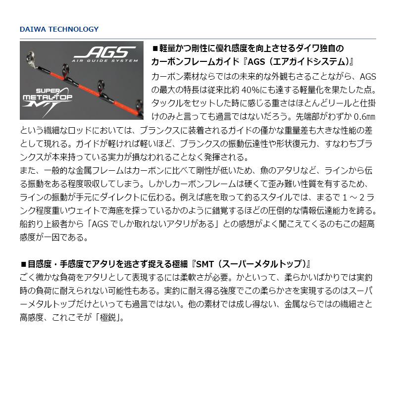 DAIWA（ダイワ） 極鋭ゲーム 91 MH-スピニング165 AGS : 釣具のFTO