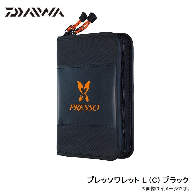 DAIWA（ダイワ） プレッソワレット L (C) ブラック : 釣具のFTO - 通販