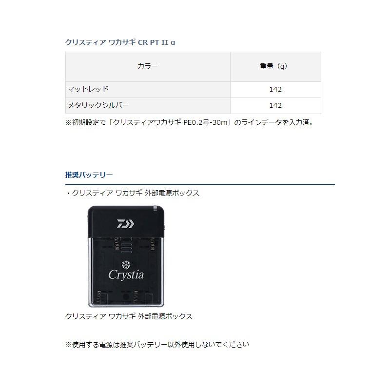 DAIWA（ダイワ） クリスティア ワカサギ CRPT2α マットレッド【旧