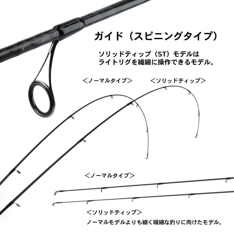 DAIWA（ダイワ） バス エックス 682MLS・Y /バスX バスロッド
