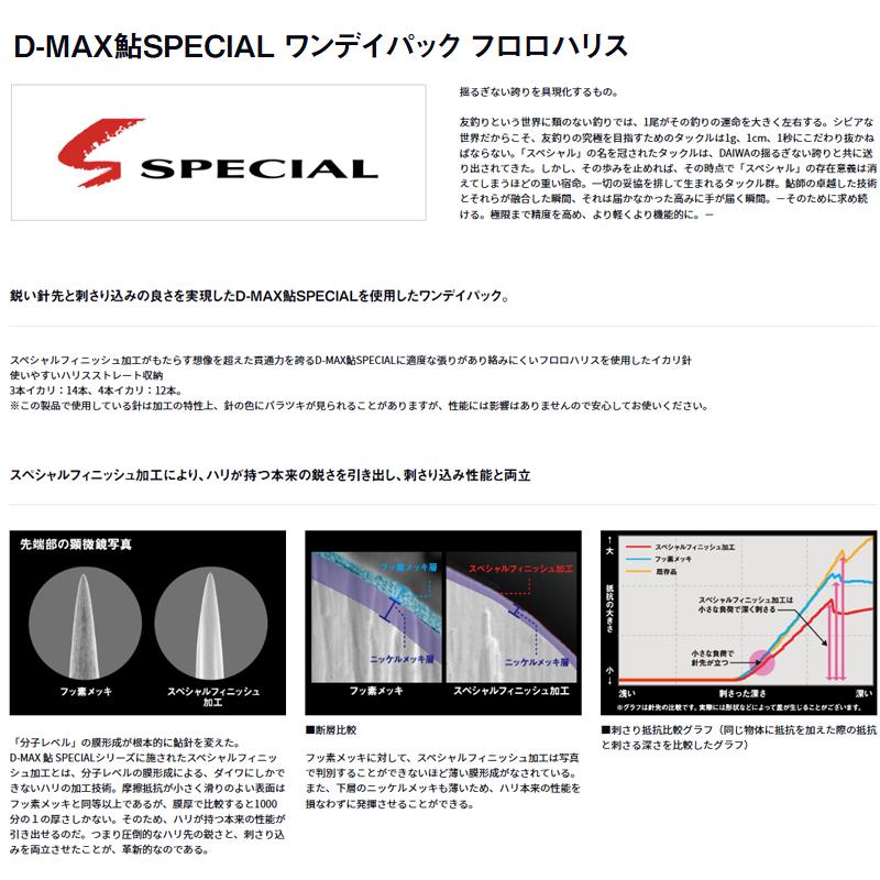DAIWA（ダイワ） D-MAX 鮎 SPECIAL F3本OP マルチ7.5 : 釣具のFTO