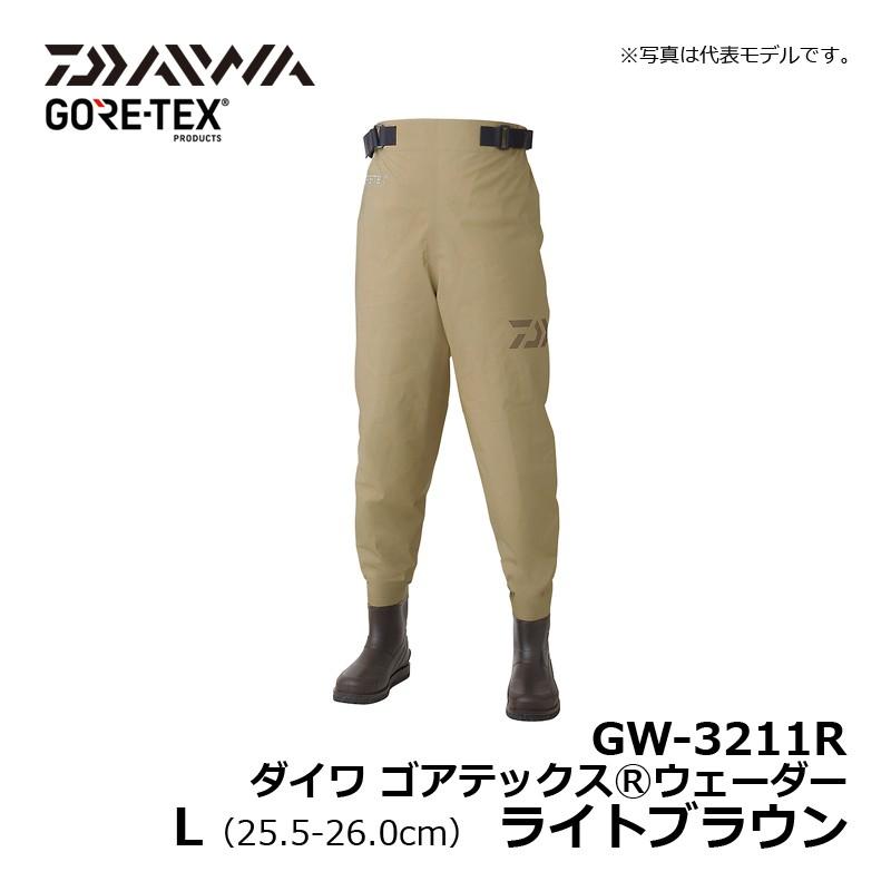 DAIWA（ダイワ） GW-3211R ゴアテックス ウェーダー ライトブラウン L
