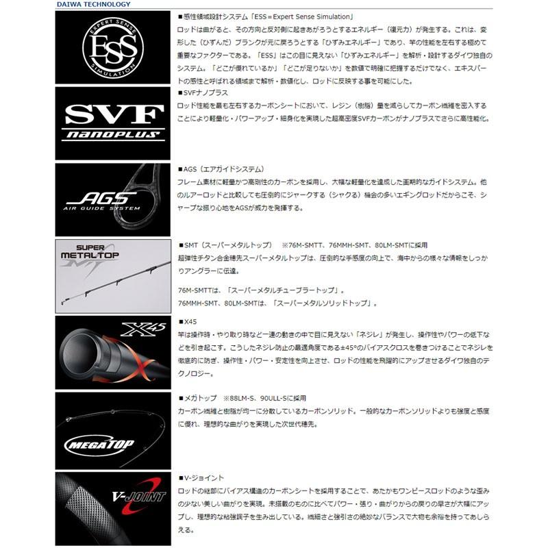 DAIWA（ダイワ） エメラルダス STOIST AGS 80LM-SMT エギング ロッド