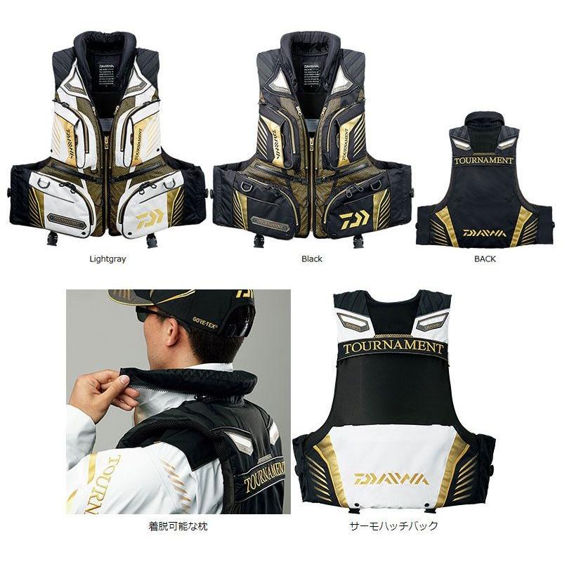 ダイワ トーナメント バリアテックDF-3108T ブラック XL 新品未使用品 DAIWA（ダイワ） DF-3108T トーナメント バリアテック 枕つきサイバー