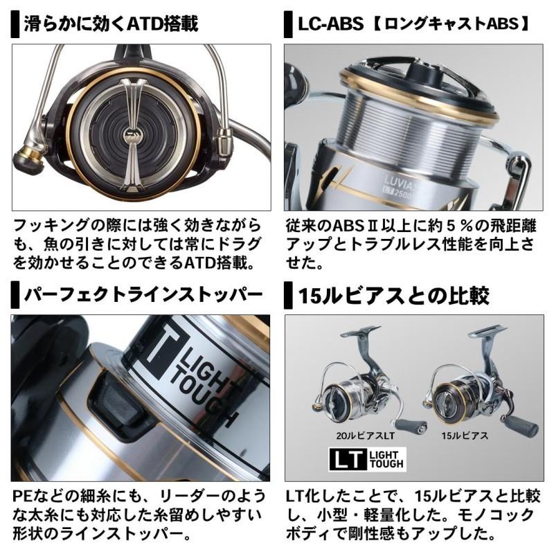 DAIWA（ダイワ） 20ルビアス LT3000S-CXH /スピニングリール【在庫限り