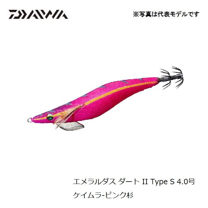 DAIWA（ダイワ） エメラルダスダート2 Type S 4.0号 ケイムラ-ピンク杉