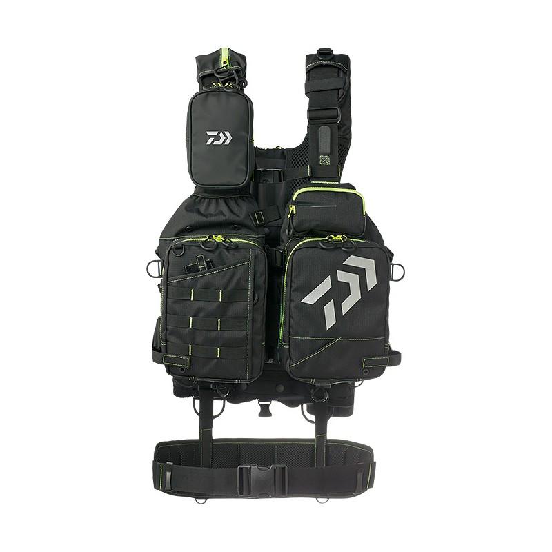 DAIWA（ダイワ） DF-6109 ベンチクールゲームベストIV ブラックxライム