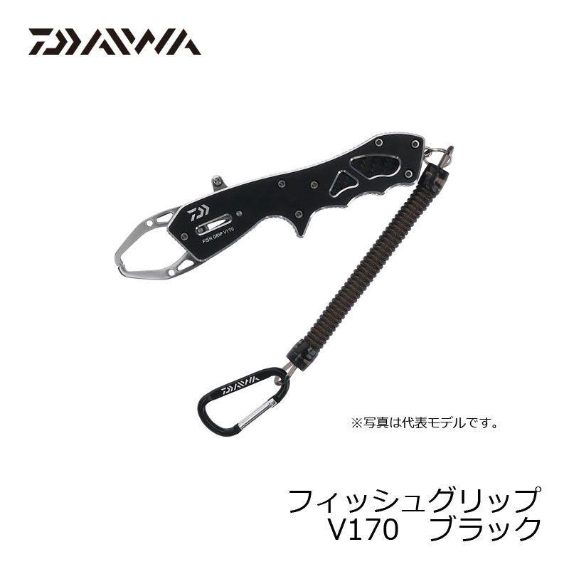 K　3/27までの販売 DAIWA（ダイワ） フィッシュグリップV 170 ブラック / 魚バサミ : 釣具
