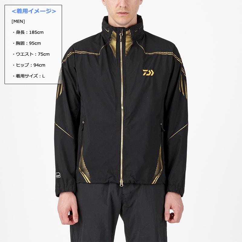 ダイワ　DJ-11009T トーナメント ゴア ウィンドストッパー プロダクト ジャケット ブラック L【在庫限り特価】