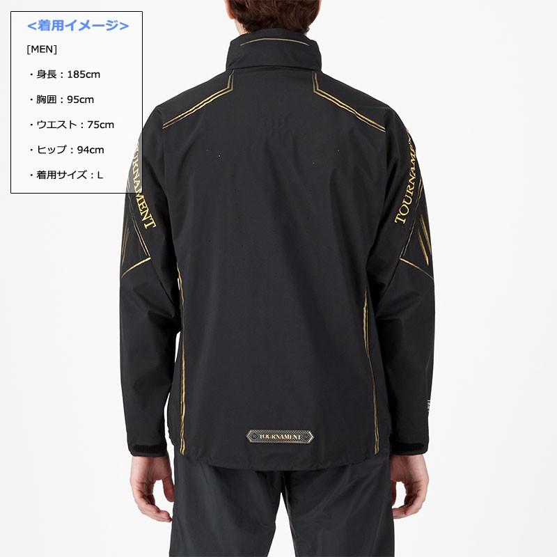 ダイワ　DJ-11009T トーナメント ゴア ウィンドストッパー プロダクト ジャケット ブラック L【在庫限り特価】
