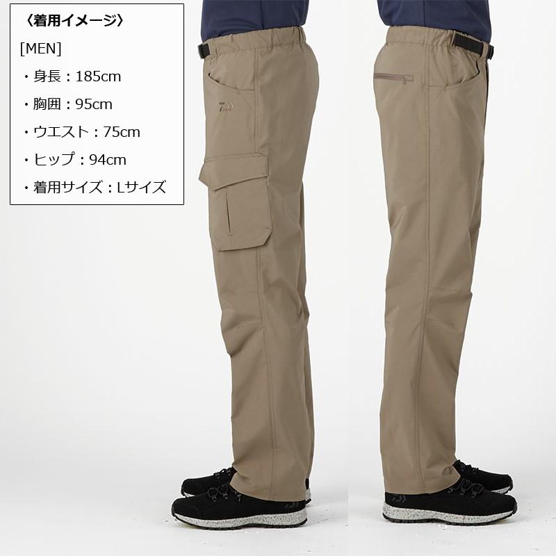 カラー ダイワ Dp 009 ドライストレッチ カーゴロングパンツ ブラック L 釣り パンツ カーゴパンツ 釣具のfto 通販 Paypayモール アジャスタ Autohoutman Nl
