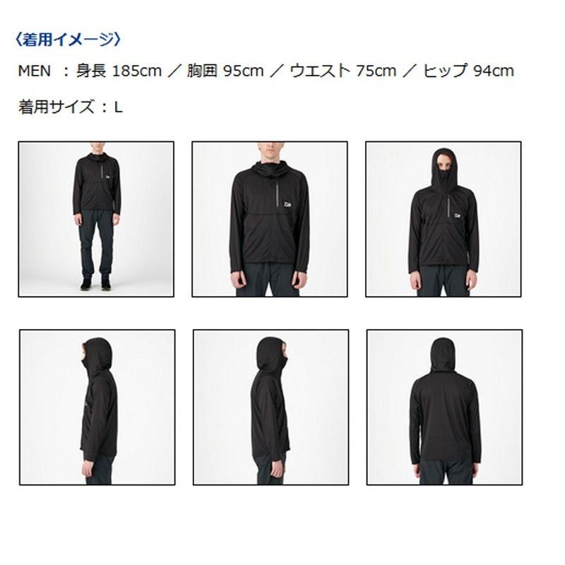 ア DAIWA（ダイワ） DE-36009 アクティブフルジップパーカ スチールブルー