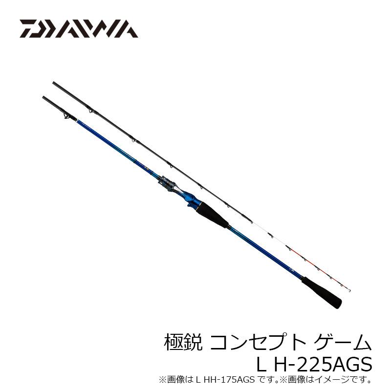 極鋭コンセプトゲーム L H 225 美品 DAIWA（ダイワ） 極鋭コンセプトゲームAGS L H?225 : 釣具のFTO