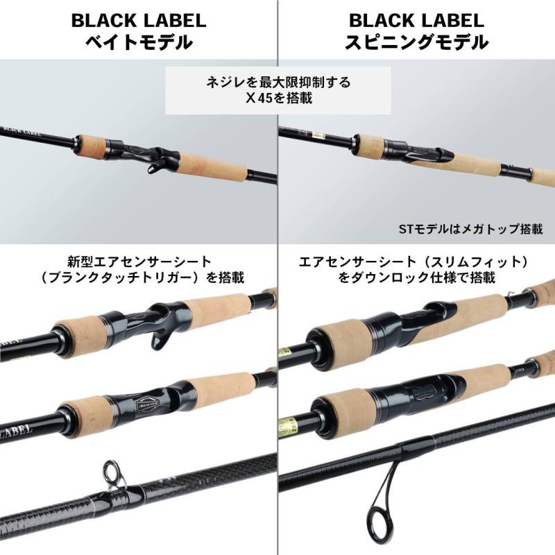 DAIWA（ダイワ） ブラックレーベル SG 662L+FS / バス専用ロッド