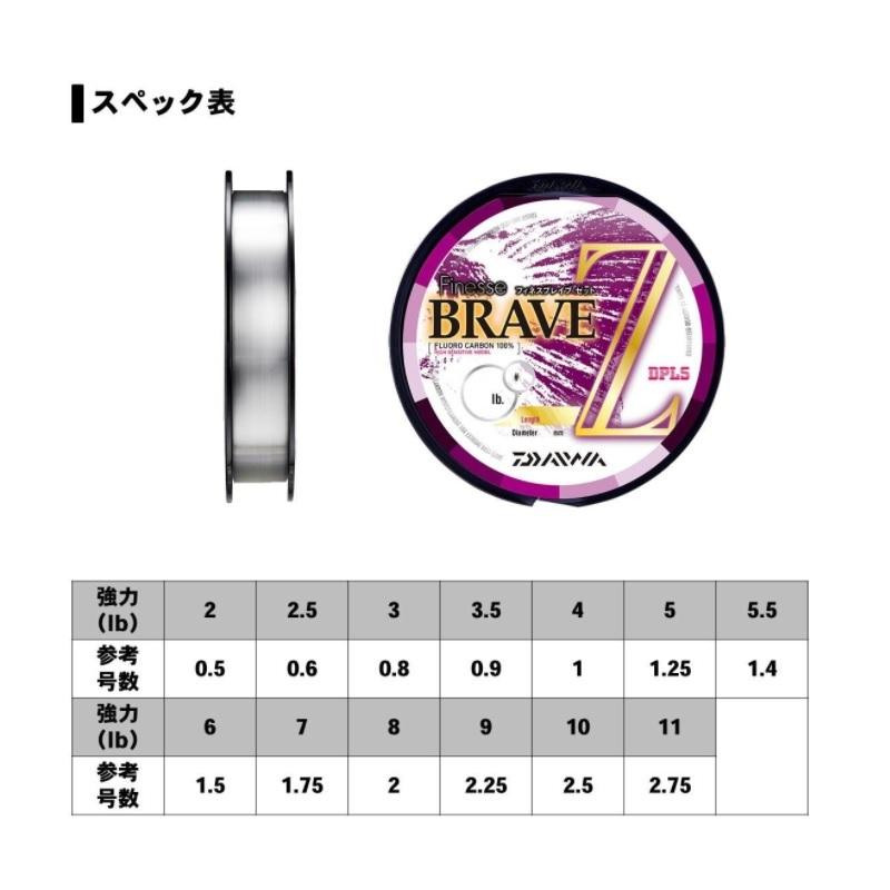 DAIWA（ダイワ） フィネスブレイブZ 2lb-160m : 釣具のFTO - 通販