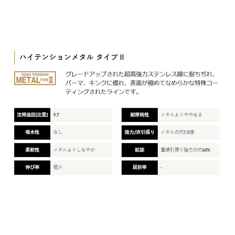 サンライン 1422 鮎 水中糸ハイテンションワイヤー(メタリックブルー