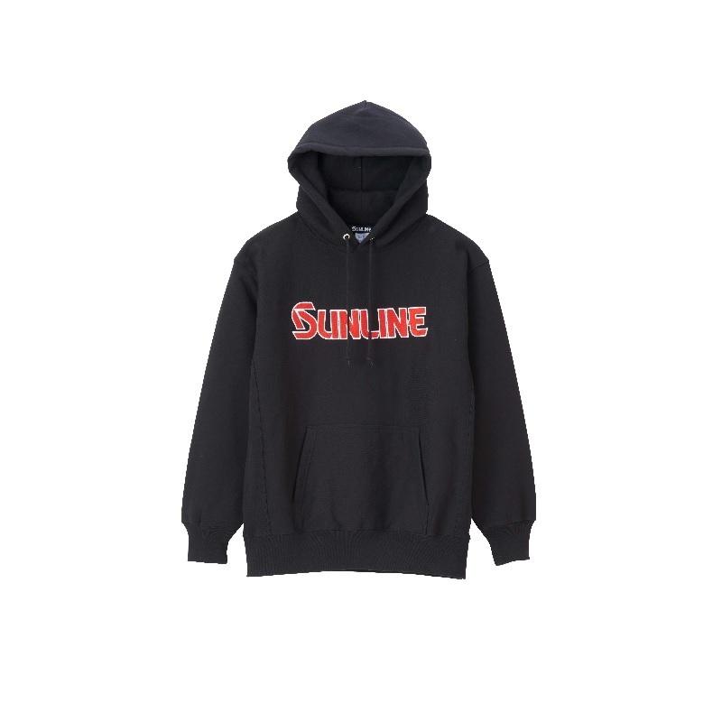 サンライン SUW-1812PK プルオーバーパーカー M ブラック【在庫限り
