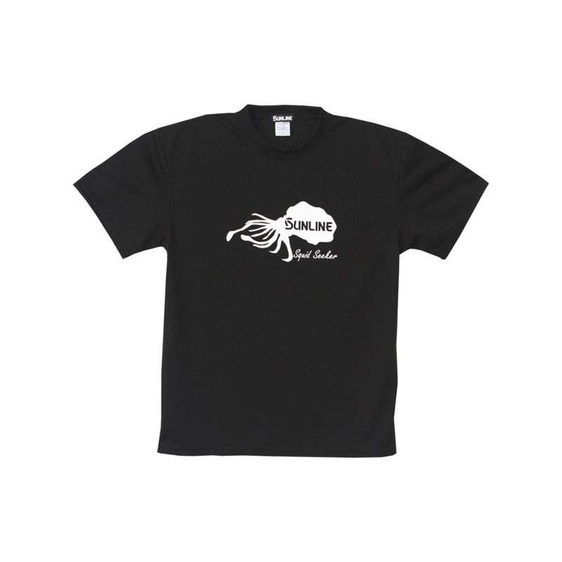 お気に入り サンライン Suw 153dt Dry Tシャツ L ブラック アオリイカ Wantannas Go Id
