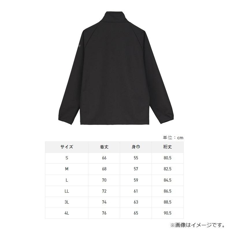 サンライン SUW-02211 撥水DRYフルジップブルゾン M ブラック