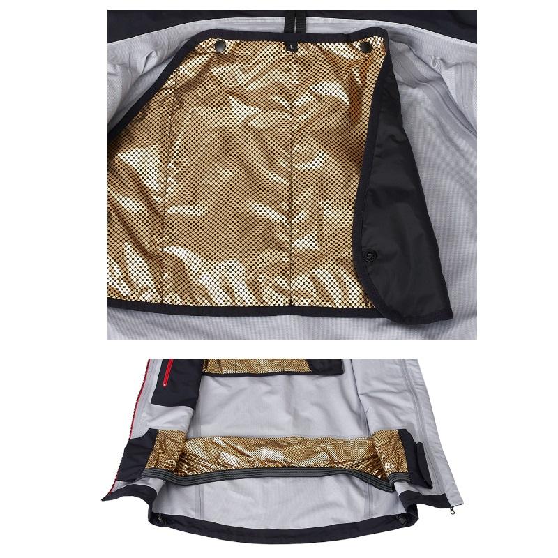 サンライン SUW-23301 DiAPLEXサーモセレクトシェルスーツ M ブラック