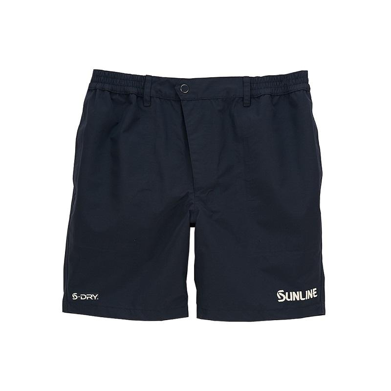 サンライン S-DRY 防水ショートパンツ LL SUW-05301③　ブラック サンライン SUW-05301 S-DRY防水ショートパンツ ブラック L : 釣具の