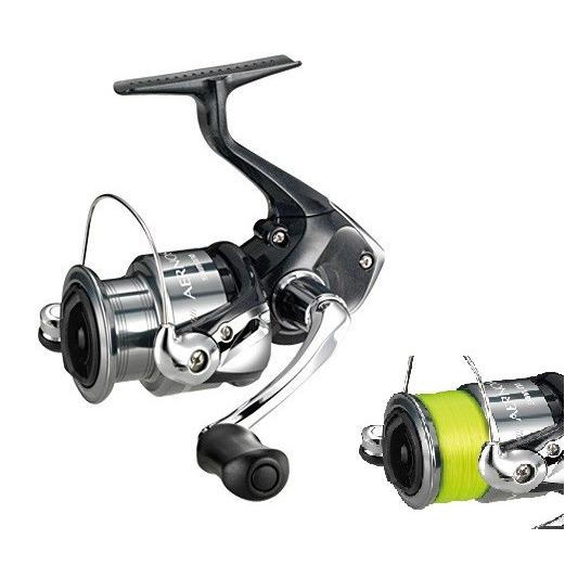 SHIMANO エアノス 1000 スピニングリール 他9個セット シマノ(SHIMANO) NEWエアノス (AERNOS) 糸付き 1000 (スピニングリール