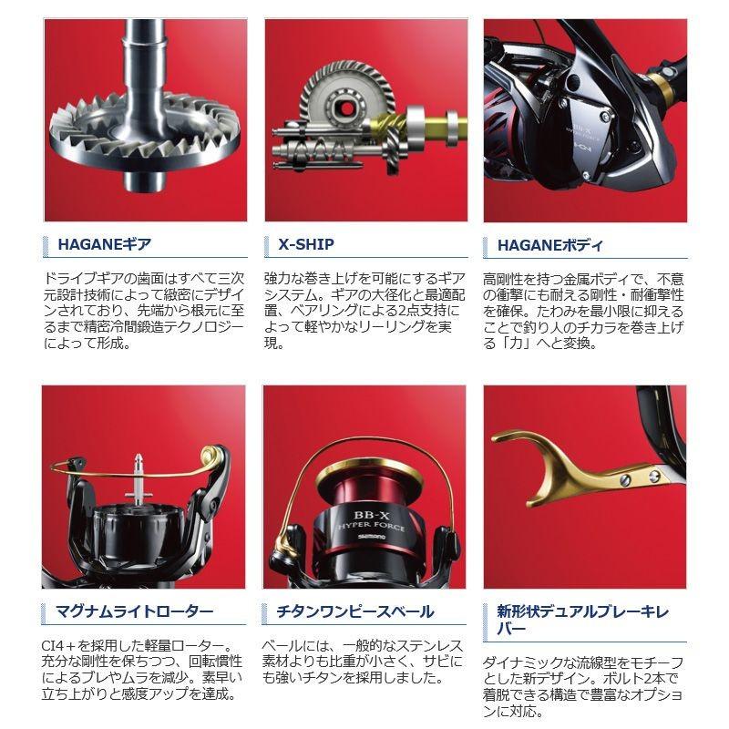 シマノ シマノ 17 BB-X ハイパーフォース 2500DXXG S LEFT(SUT シマノ シマノ 17 BB-X ハイパーフォース 2500DXXG S LEFT(SUT