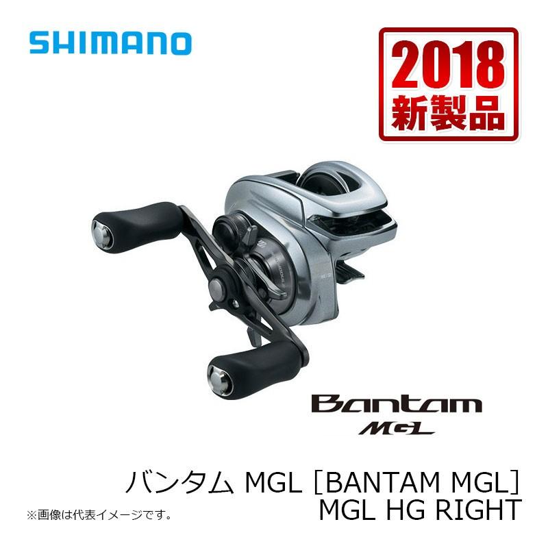 18バンタム シマノ 美品 シマノ 18バンタムMGL PG SHIMANO - 【バス・トラウト・ソルトのルアー