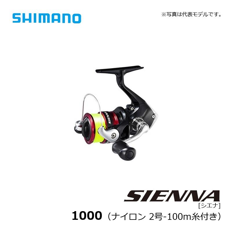 シマノ（SHIMANO） 19 シエナ 1000 ナイロン2号-100m糸付き