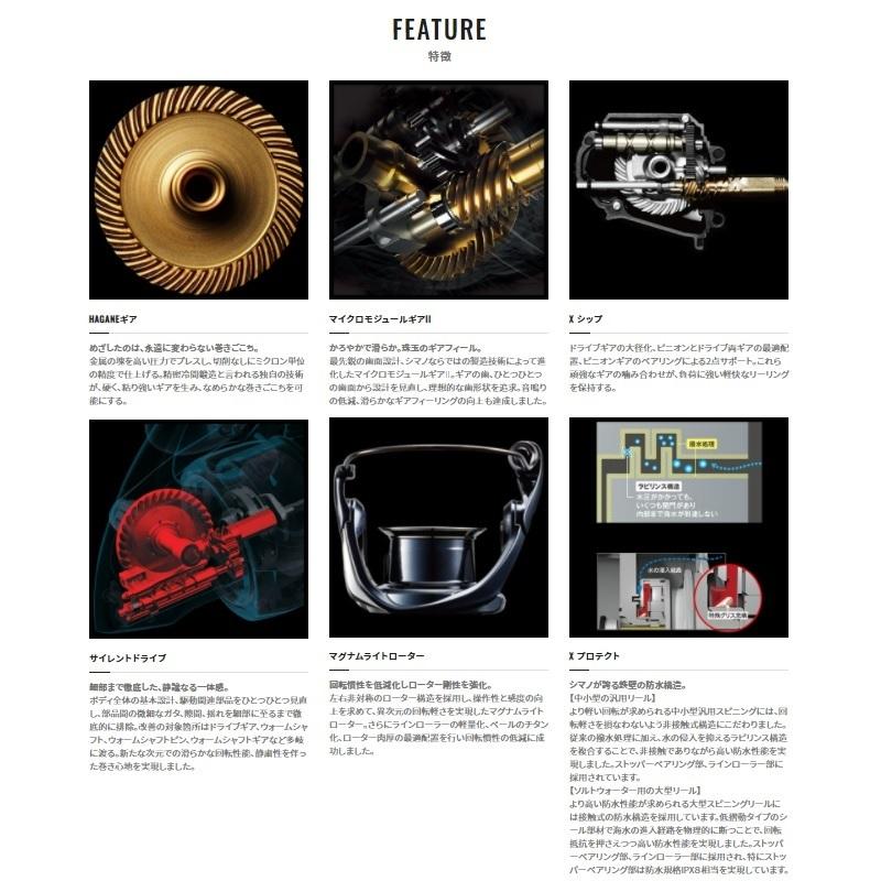 シマノ（SHIMANO） 21ソアレXR C2500S 【在庫限り特価】 : 釣具のFTO