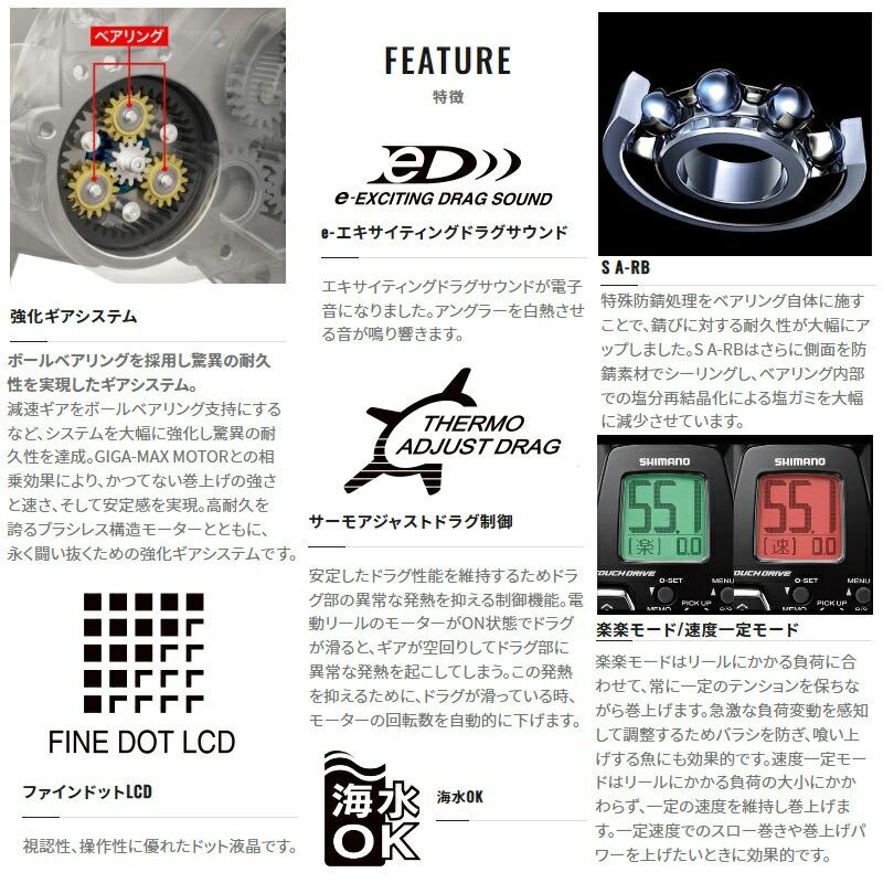 シマノ（SHIMANO） 22ビーストマスター 9000 / 電動リール 右巻き