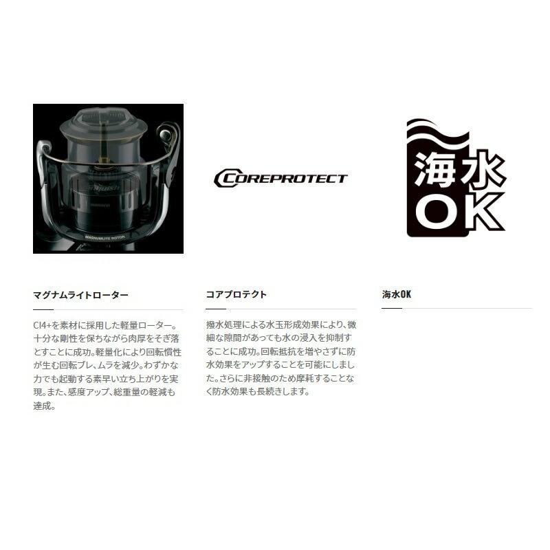 シマノ 22ミラベル 2500SHG / スピニングリールの画像